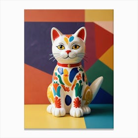 Chinese Cat 1 Canvas Print