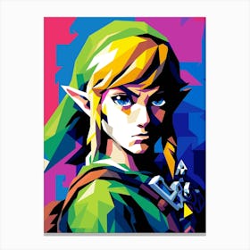 Link From Legend Of Zelda Canvas Print