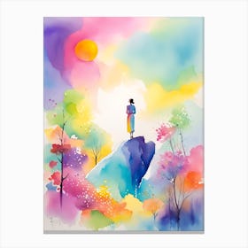 Buddhist Painting Canvas Print