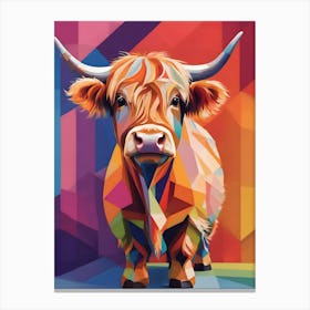 Highland Cow 31 Canvas Print