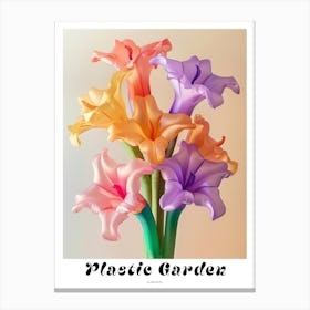 Dreamy Inflatable Flowers Poster Gladiolus 1 Canvas Print
