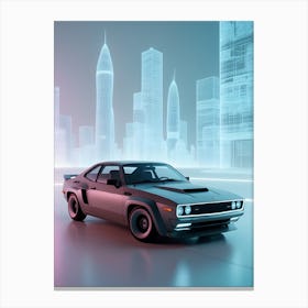 Futuristic Car 6 Canvas Print