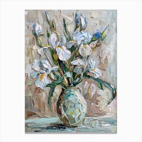 A World Of Flowers Iris 4 Painting Canvas Print