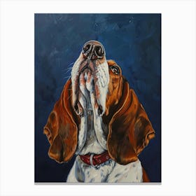 Basset Hound 6 Canvas Print