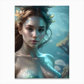 Mermaid-Reimagined 37 Canvas Print