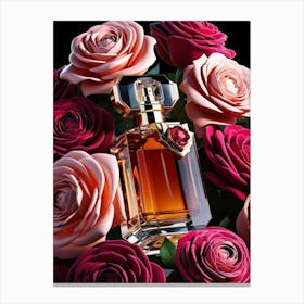 Roses And Perfume 12 Canvas Print