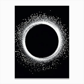 Black Hole 24 Canvas Print