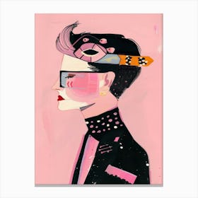 Fashion Illustration 9 Canvas Print