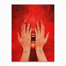 Scream 4 Canvas Print