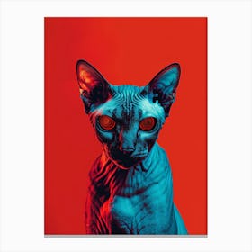Sphynx Cat 4 Canvas Print