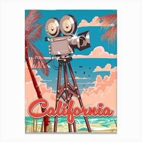 California at the Movies Canvas Print