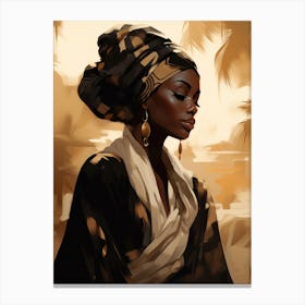 African Woman 2 Canvas Print