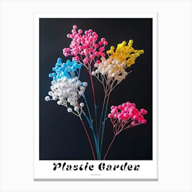 Bright Inflatable Flowers Poster Gypsophila 2 Canvas Print