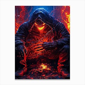 Demon Canvas Print