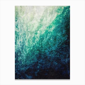 Under The Wave Canvas Print