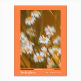 Fluttering Love Canvas Print