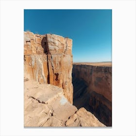 Canyon In The Desert Canvas Print