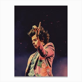 Harry Styles Love On Tour 19 Canvas Print