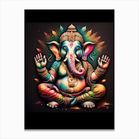Ganesha AI Print Canvas Print