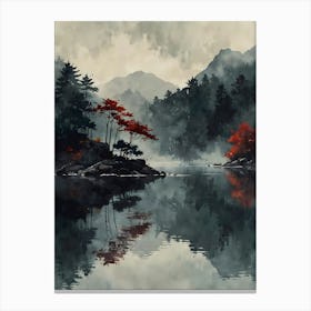 Asian Landscape Painting 39 Canvas Print