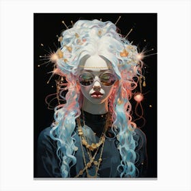 Queen of Indifference Canvas Print