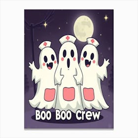 Boo Boo Crew 7 Canvas Print