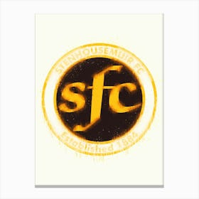 Stenhousemuir Fc League Scotland Canvas Print