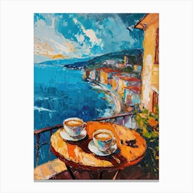 Trieste Espresso Made In Italy 2 Canvas Print
