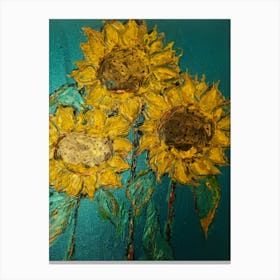 Sunflowers 1 Canvas Print