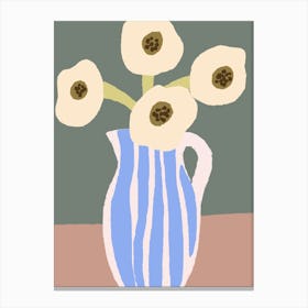 Vase Of Flowers 5 Canvas Print