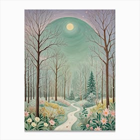 The Magic of Winter Canvas Print