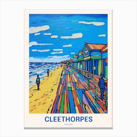 Cleethorpes England Uk Travel Poster Canvas Print