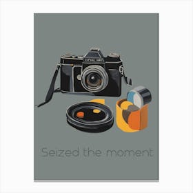 Seize The Moment Canvas Print