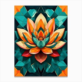 Lotus Flower 43 Canvas Print