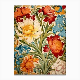 Floral Wallpaper 24 Canvas Print