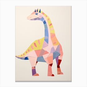 Nursery Dinosaur Art Homalocephale 2 Canvas Print