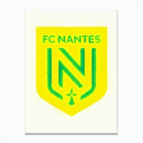 Fc Nantes Canvas Print