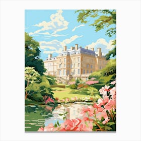 Mount Stewart House And Gardens United Kingdom 4 Illustration  Canvas Print