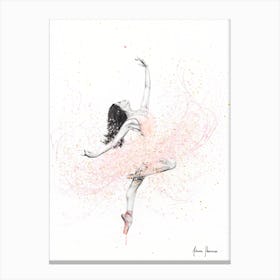 Spring Rose Dance Canvas Print