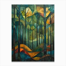 Forest Landscape 1 Canvas Print