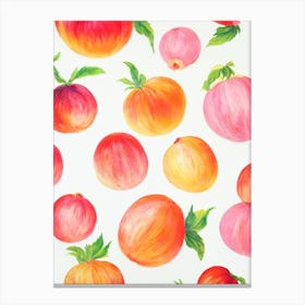 Apple 2 Painting Fruit Canvas Print