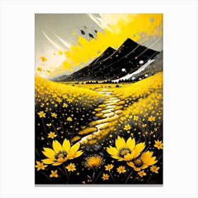 Yellow Sunflowers Canvas Print