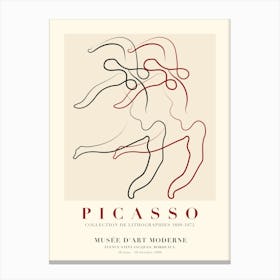 Picasso Dancers Canvas Print