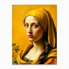 Medival Beauty Color Portrait Stampe su tela