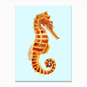 Seahorse Art Print Canvas Print