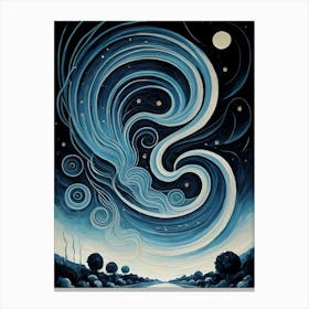 Starry Night 14 Canvas Print