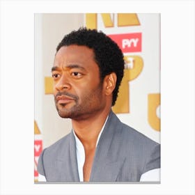 Chiwetel Ejiofor Retro Collage Movies Canvas Print