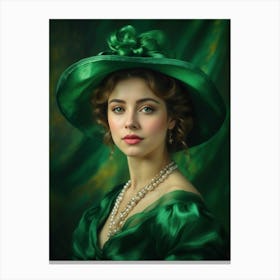 Victorian Portrait Canvas Print