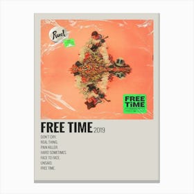 Ruel Free Time Free Time 2019 Poster Canvas Print