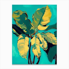 Banana Leafs Canvas Print